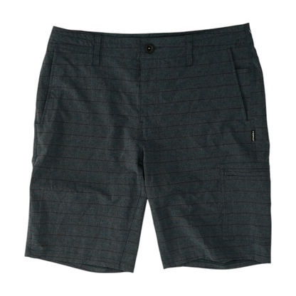 Blue Striped Chino Shorts