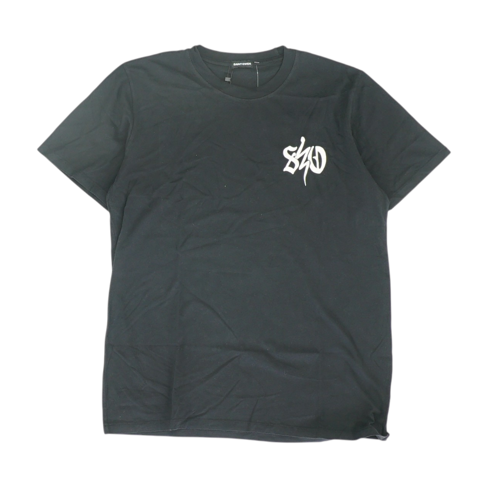Black Solid T-Shirt