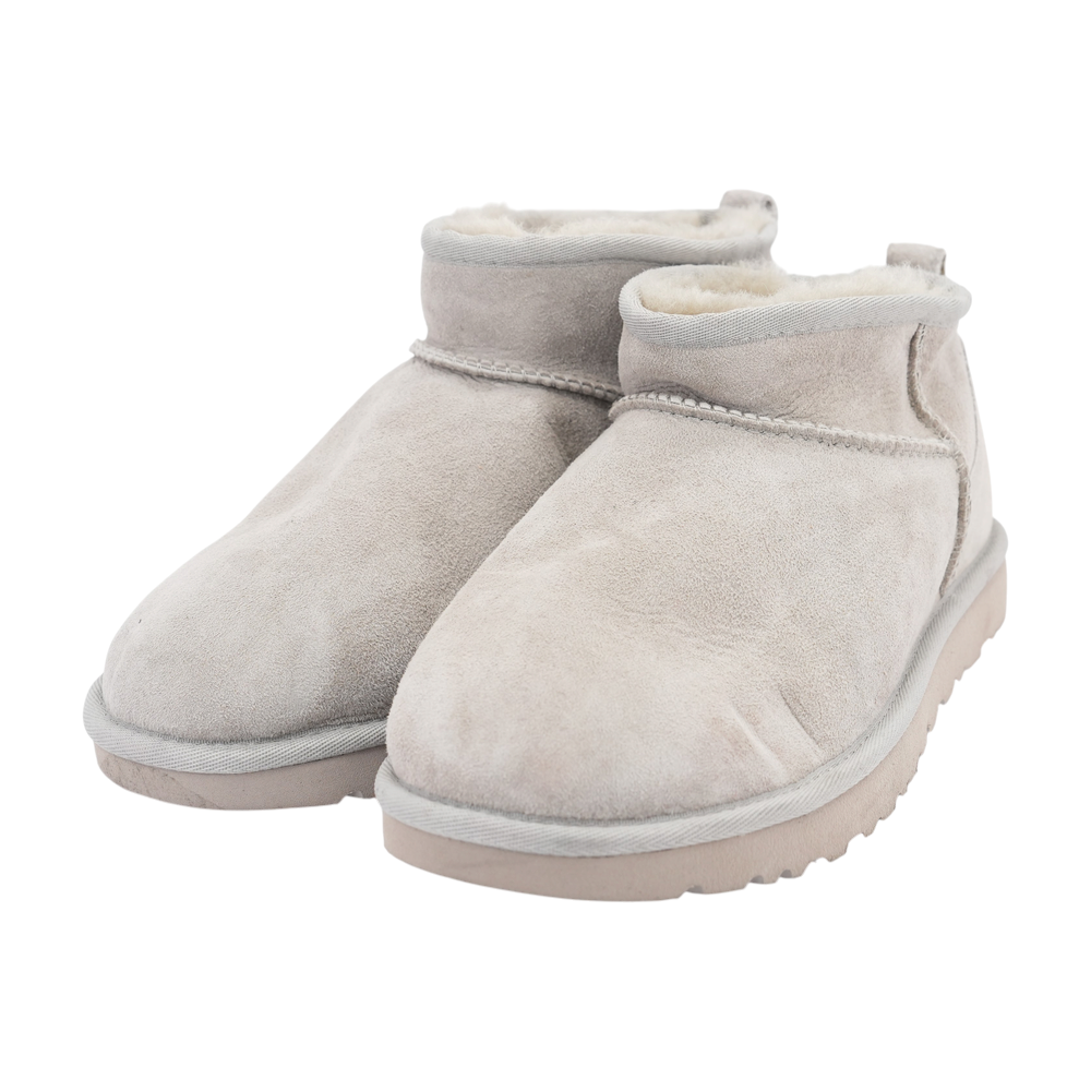 Gray Ankle Boots