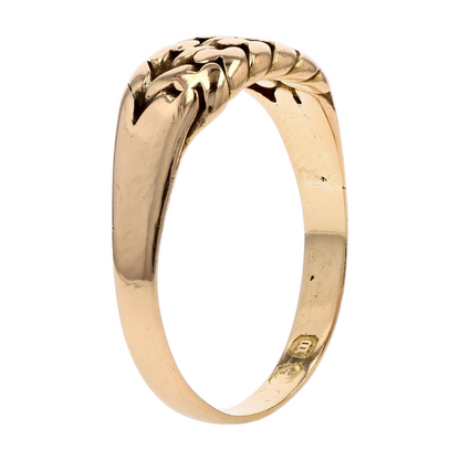 14K Yellow Gold Band Ring