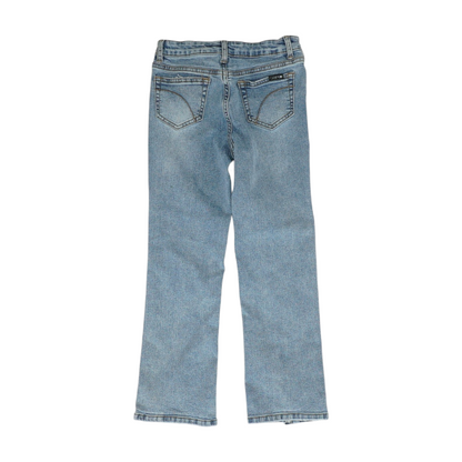 Blue Solid Jeans