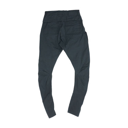 Charcoal Solid Casual Pants