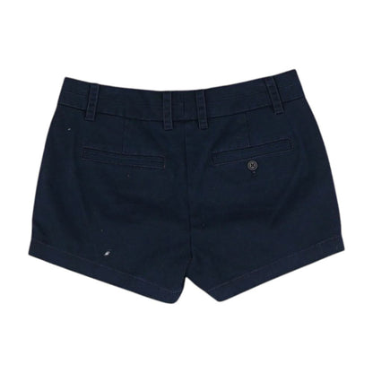 Navy Solid Chino Shorts