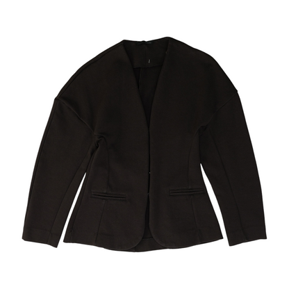 Brown Solid Blazer