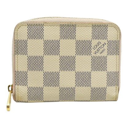 Damier Azur Zippy Coin Purse White