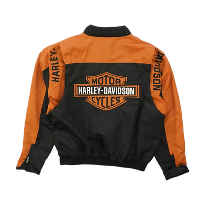 Black Color Block Jacket