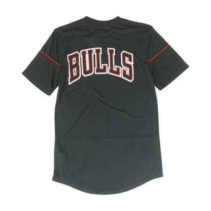 Black Chicago Bulls Solid Active T-Shirt