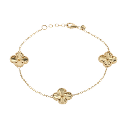 14K Yellow Gold Chain Bracelet