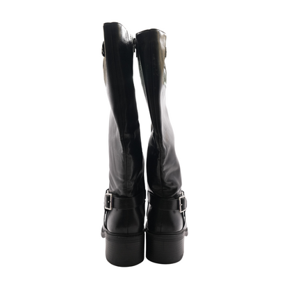 Black Knee-High Boots