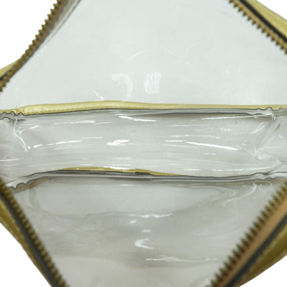 Gold Transparent Stadium Bag