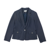 Blue Solid Blazer