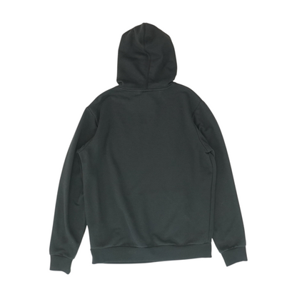 Black Solid Hoodie Pullover