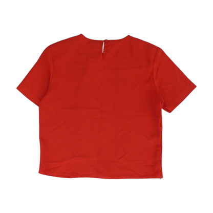 Vintage Red Petite Blouse