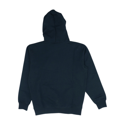 Black Solid Hoodie Pullover
