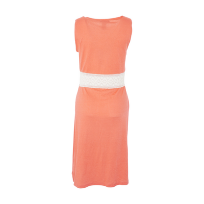 Coral Midi Dress
