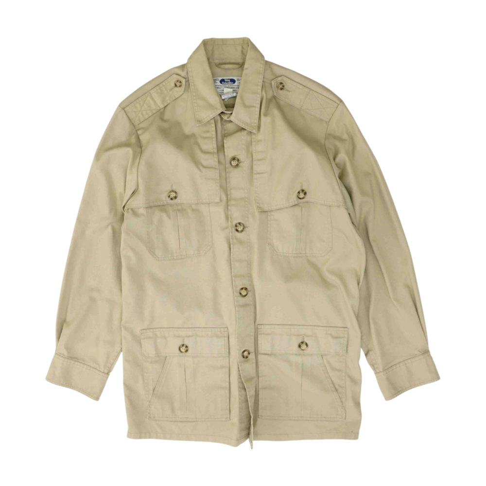 Tan Solid Jacket