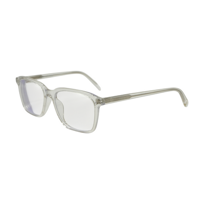 Clear Rectangle Prescription Eyewear