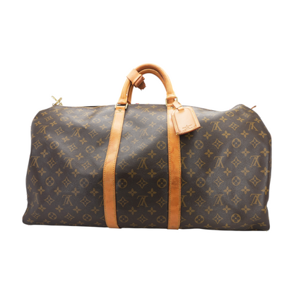 Louis Vuitton Keepall 55 Monogram Duffle Bag – Image 2