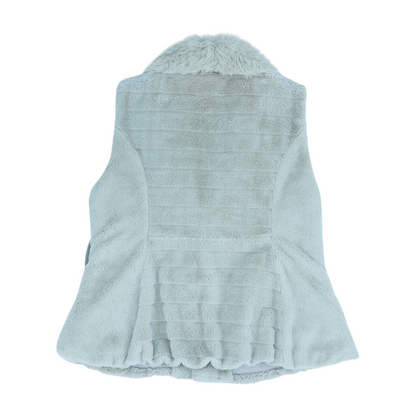 Beige Solid Vest