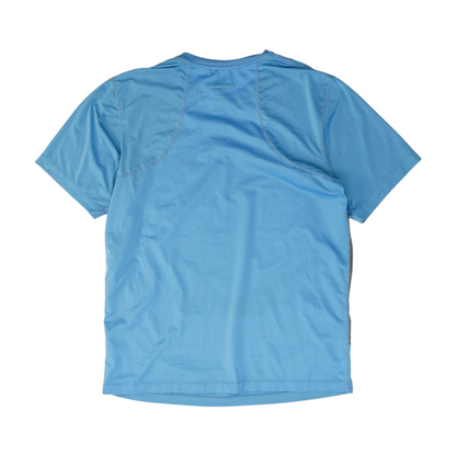 Blue Solid Active T-Shirt