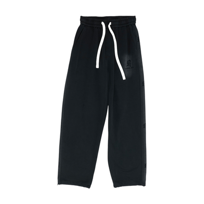 Black Regular Pants