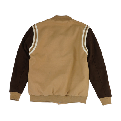 Tan Color Block Jacket