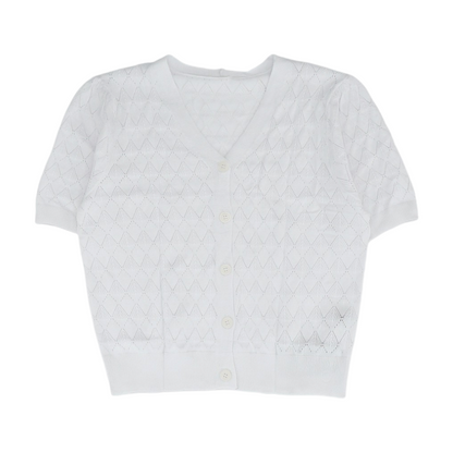 White Cardigan