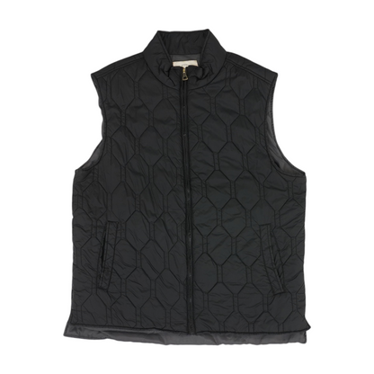Black Solid Vest