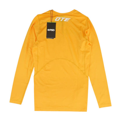 Yellow Solid Active T-Shirt