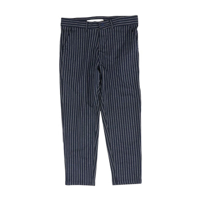 Navy Solid Dress Pants