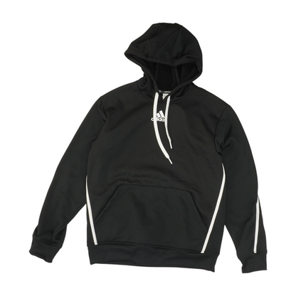 Black Solid Hoodie Pullover