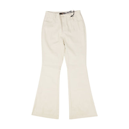 Ivory Solid Pants