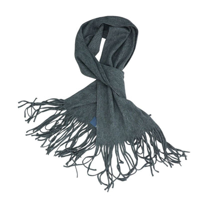 Charcoal Polyester Scarf
