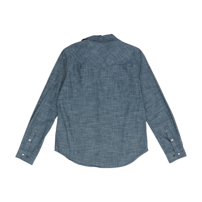 Indigo Button Down