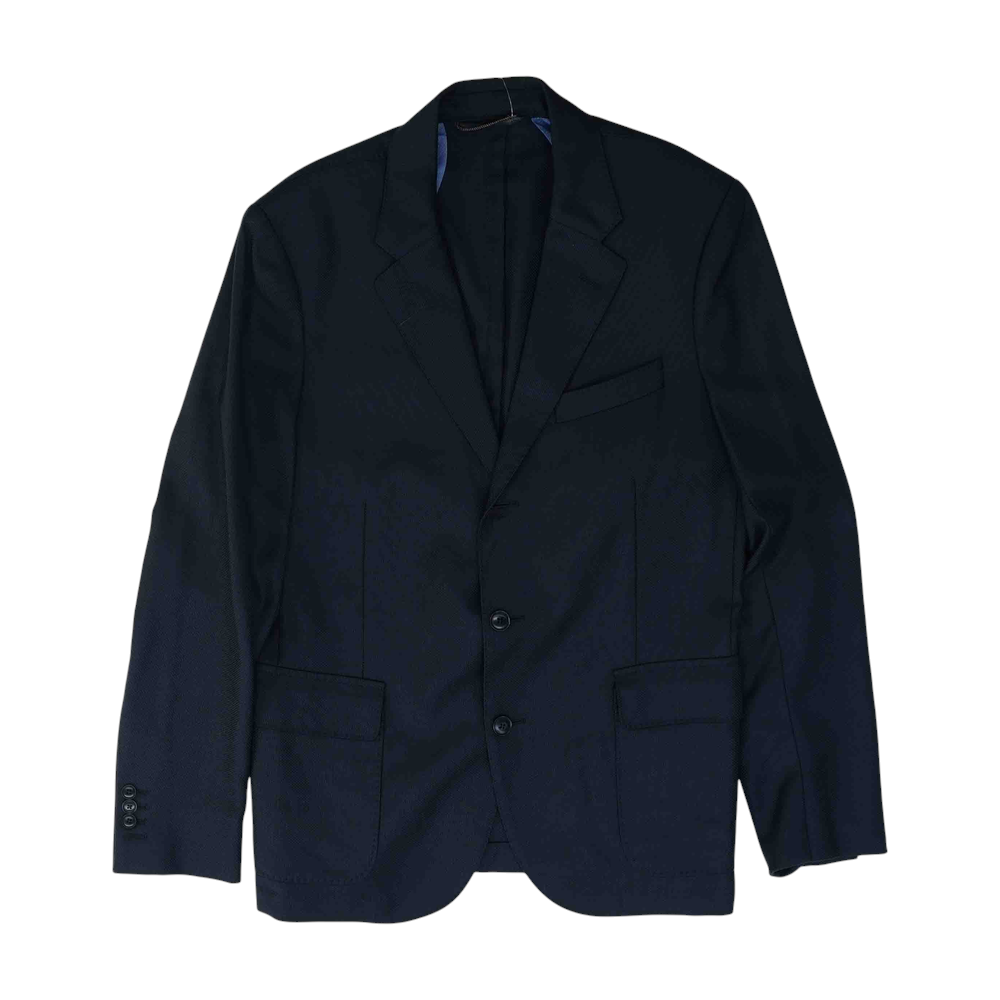 Black Solid Blazer