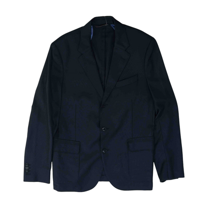 Black Solid Blazer