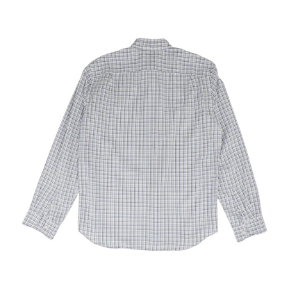 Blue Check Long Sleeve Button Down