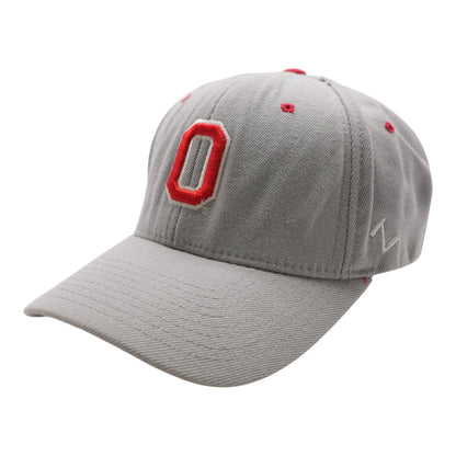Gray Ohio State Buckeyes Ballcap Hat