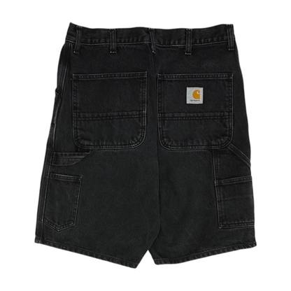 Black Denim Shorts