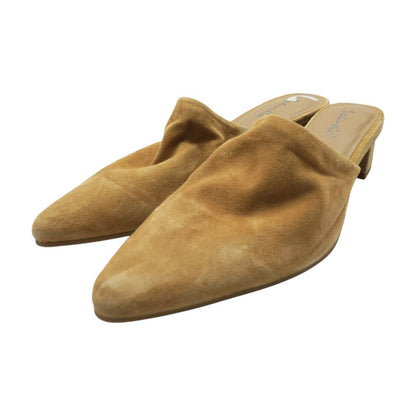 Tan Block Heels