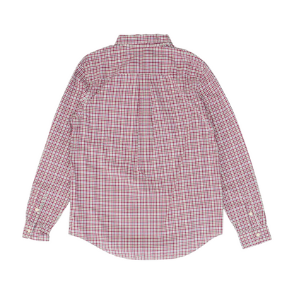 Multi Plaid Long Sleeve Button Down