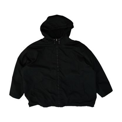Black Tall Solid Coat