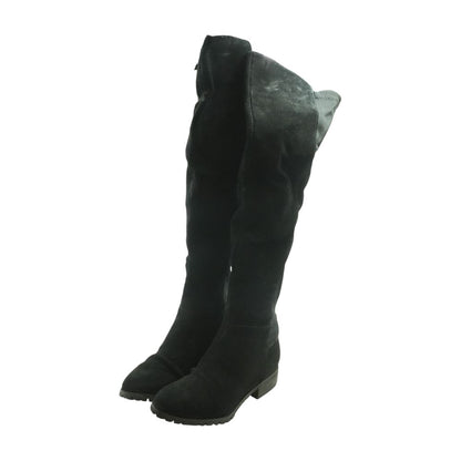 Black Knee High Boots