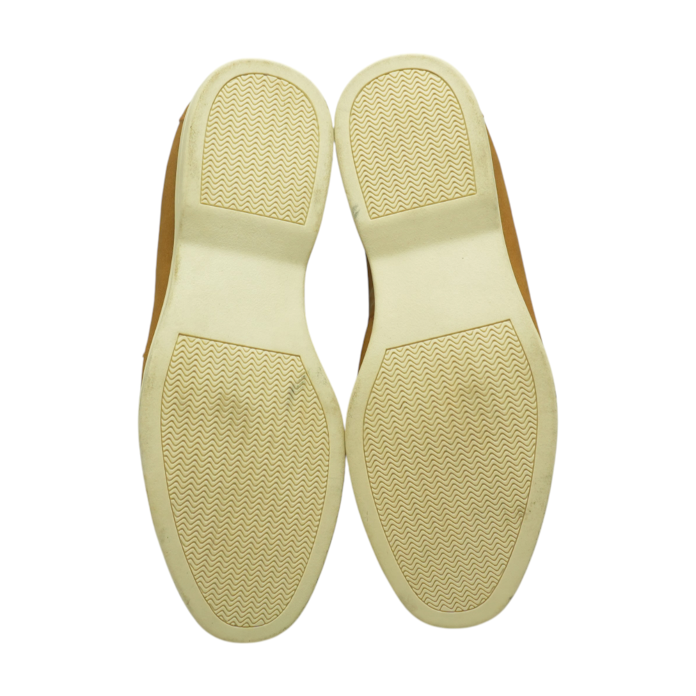 Tan Slip-On Dress Shoes