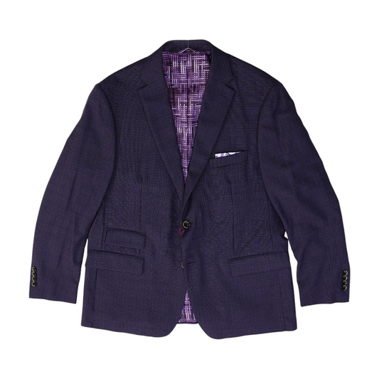 Purple Plaid Sport Coat