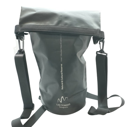 Black Solid Hiking Backpack