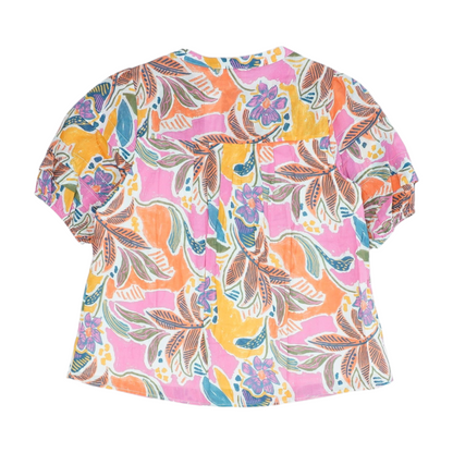Multi Floral Button Down