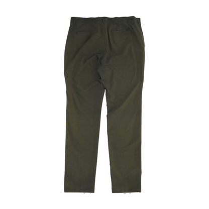 Green Chevron Regular Pants