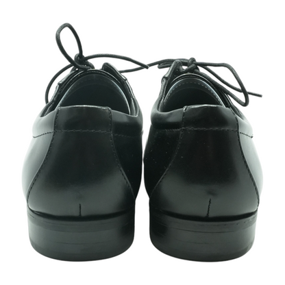 Black Lace-Up Dress Shoes