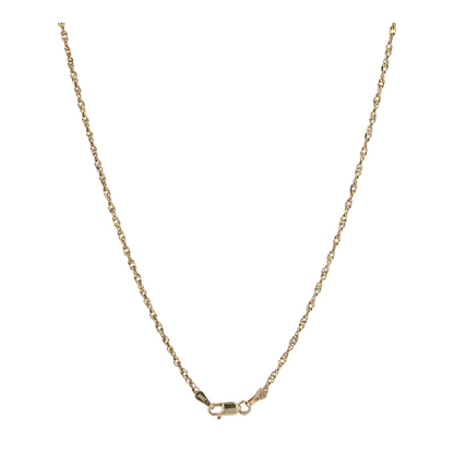 14K Yellow Gold Chain Necklace
